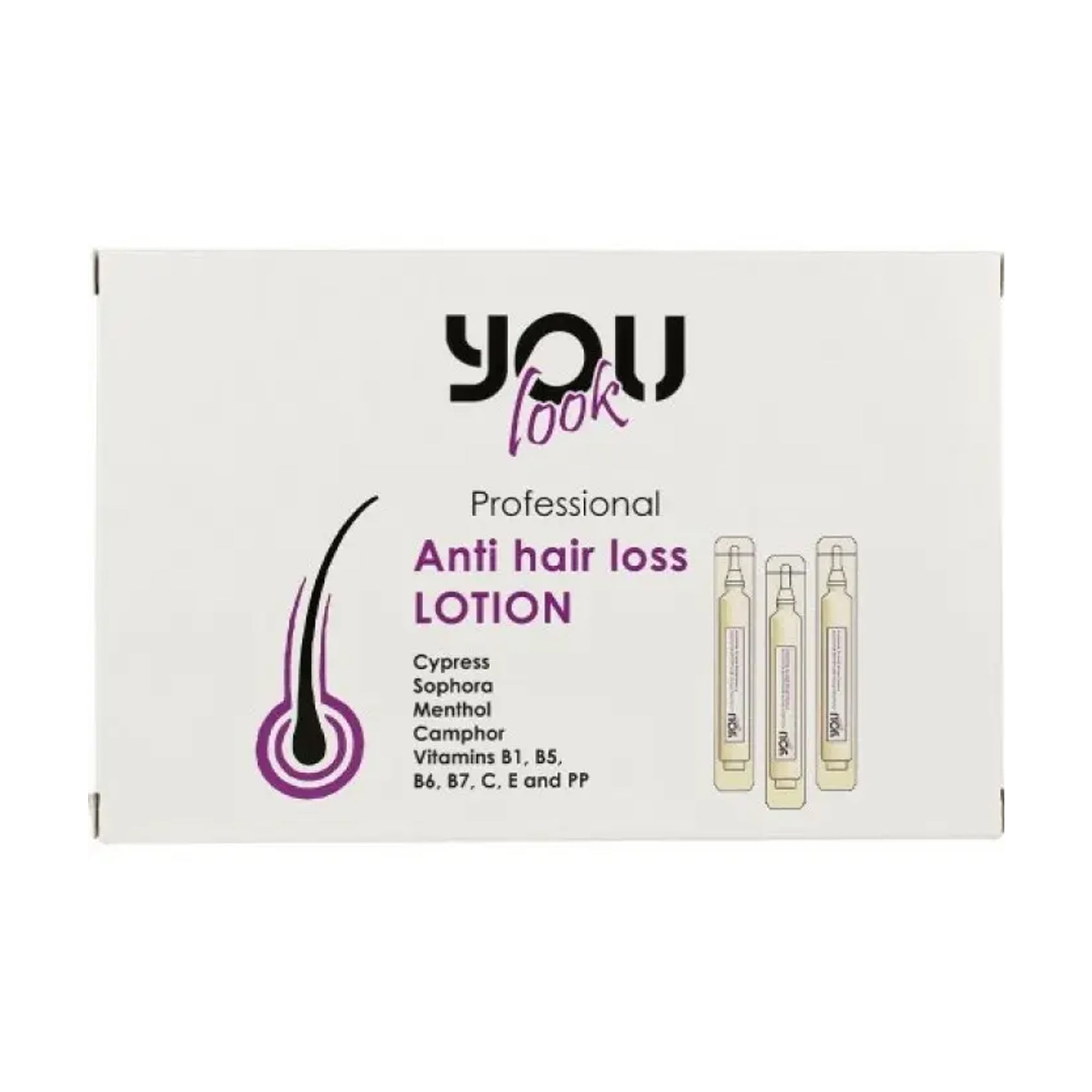 Лосьйон You look Professional Anti Hair Loss Lotion проти випадіння волосся, 10*10 мл
