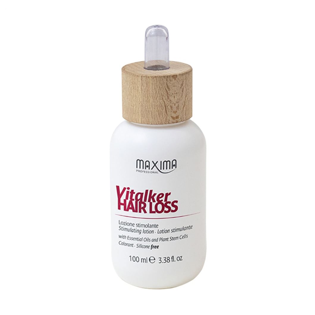 Стимулювальний лосьйон Maxima Professional Vitalker Hair Loss Stimulating Lotion проти випадіння, з ефірними оліями, 100 мл